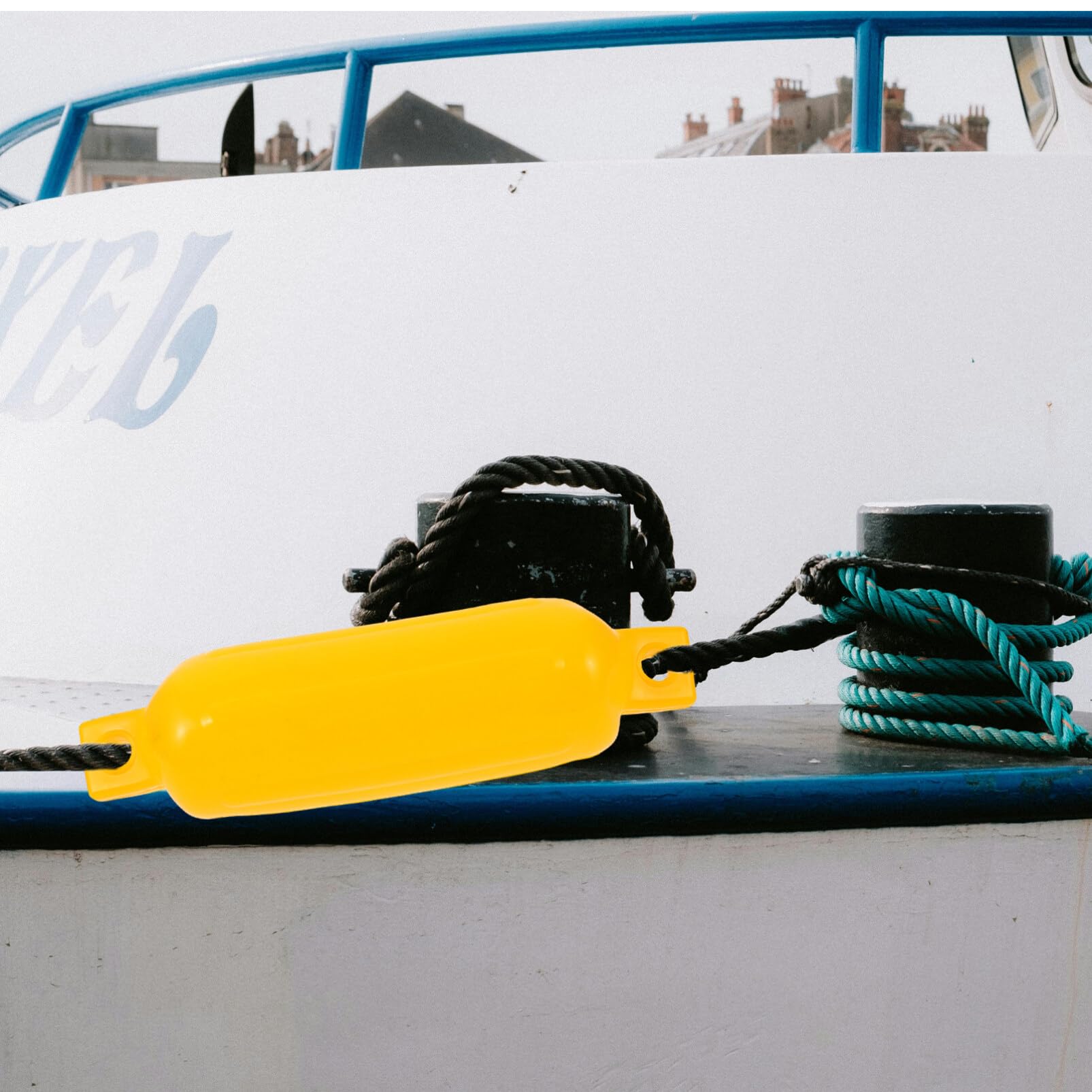 VANZACK Boat Bumpers for Docking: Boat Fend-er Inflatable Boat Dock Bumper Boat Pontoon Fend-er Boat Bumper for Pontoon Boats Dock