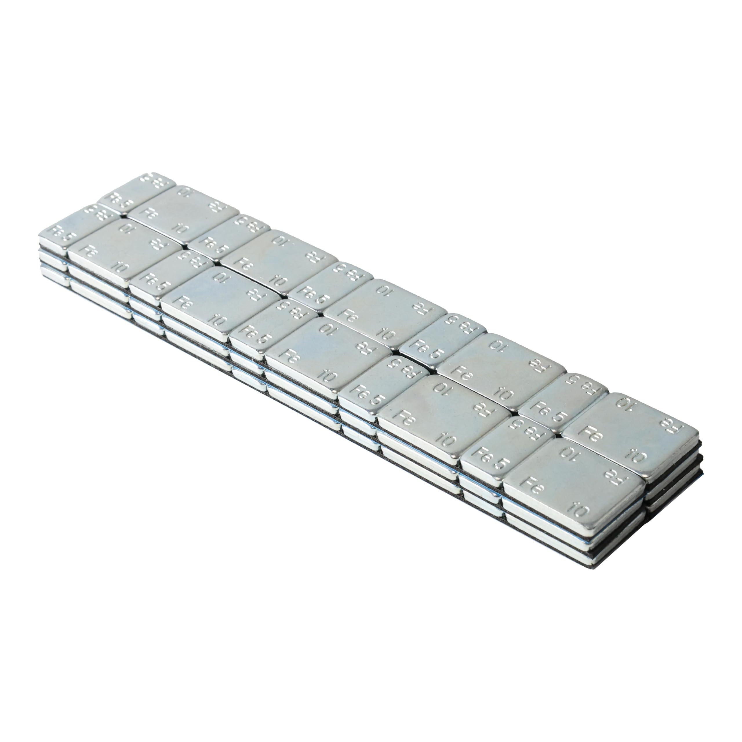 WW-15RS60 Pesi per Equilibratura Pneumatici,60 Pezzi (10g+5g) x5 Zincati Camion 'Automobile Pneumatico Ruota di Bilanciamento Strisce