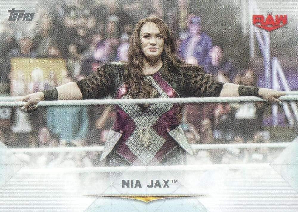 2020 Topps WWE Undisputed #17 Nia Jax Raw Wrestling Trading Card