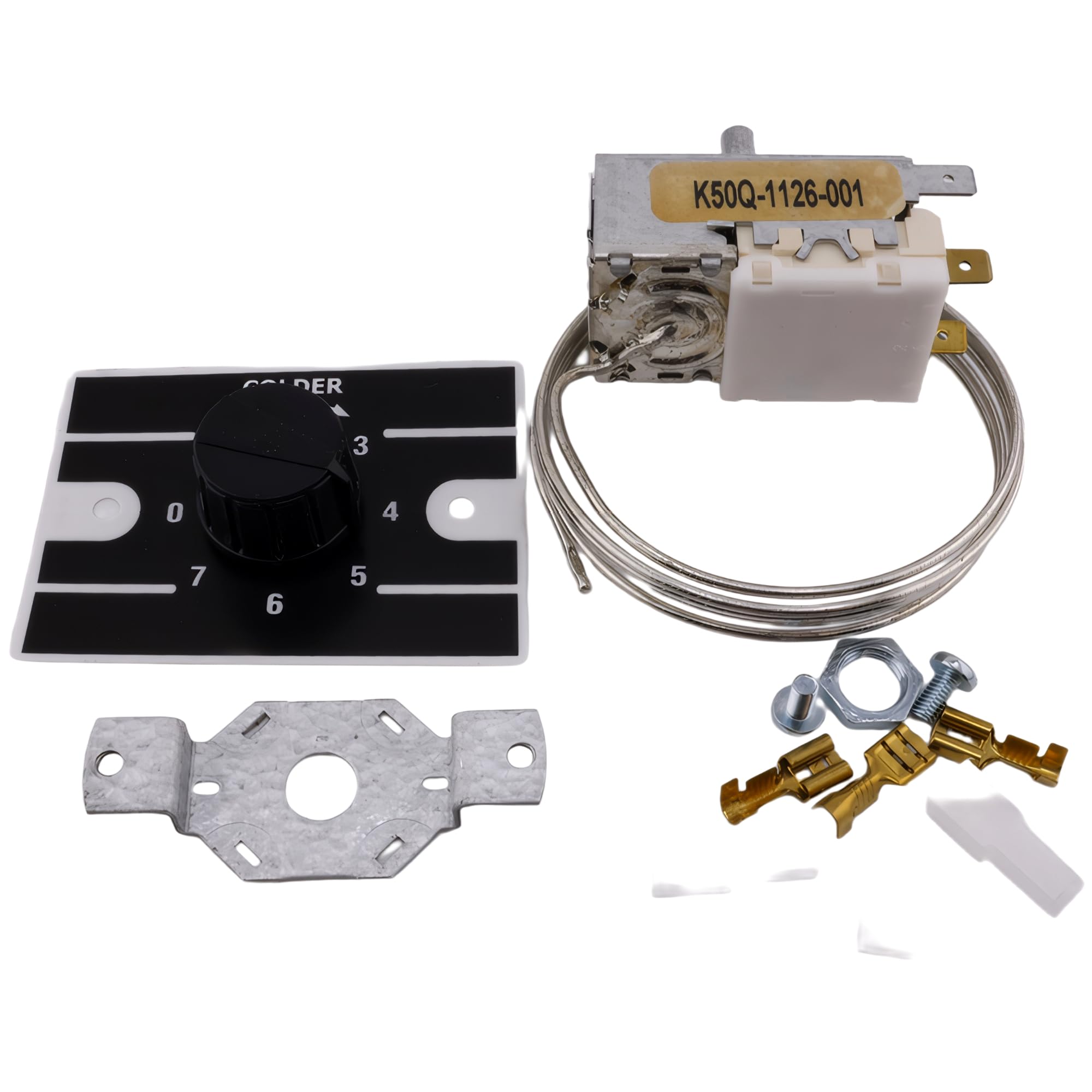 Thermostat de réfrigérateur K50Q-1126-001 avec capillaire 120 cm et interrupteur SPST