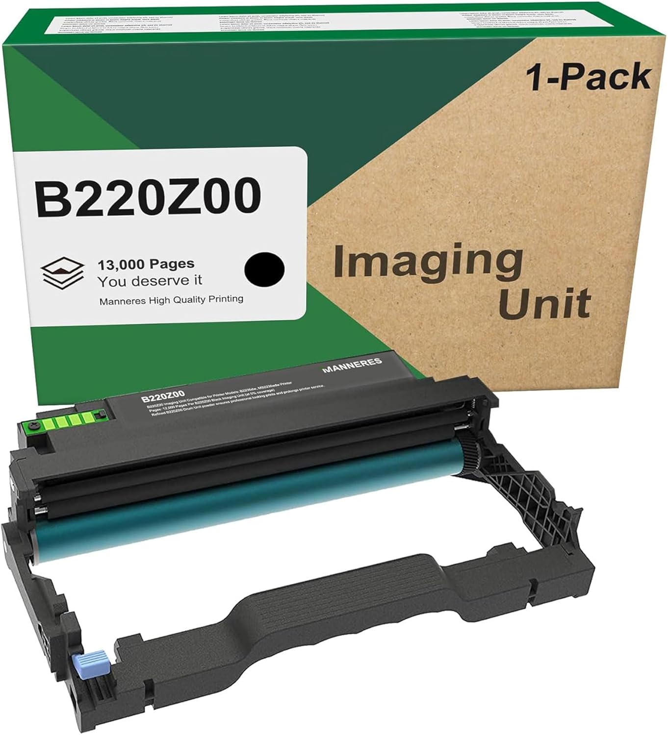 B/MB2236 B220Z00 Imaging Unit(1-Pack) - Compatible B220Z00 High Yield Imaging Unit Replacement for Lexmark MB2236i B2236dw MB2236adw MB2236adwe Printer