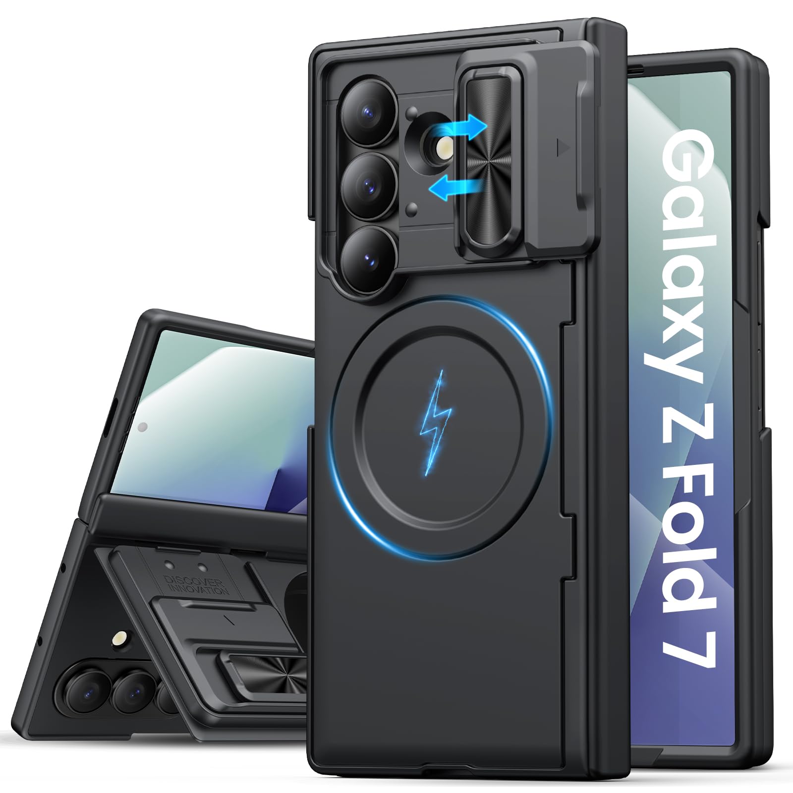 Amazon.com: ASAFCASE for Samsung Galaxy Z Fold 7 Case with Stand