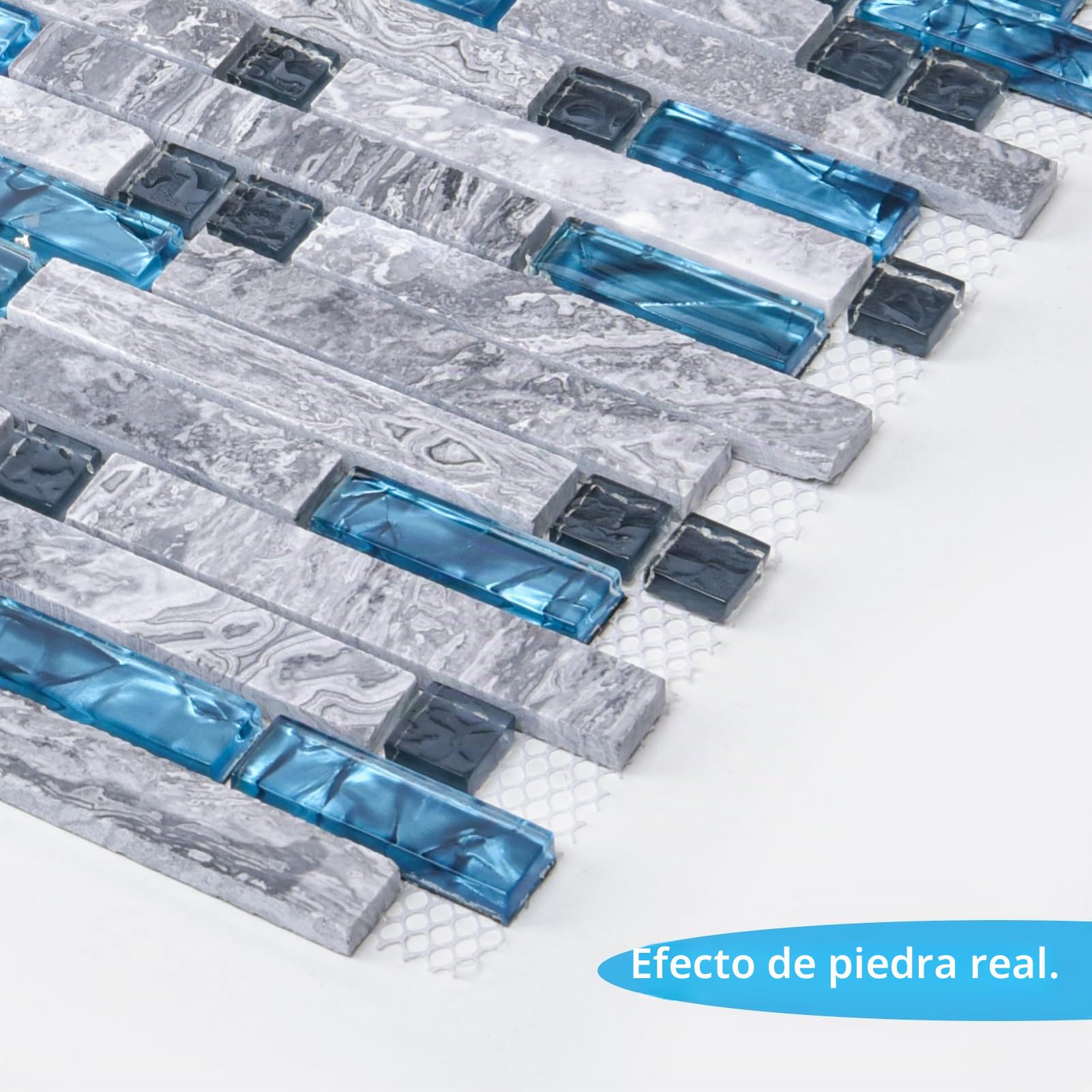 Art3d Azulejo decorativo para salpicaduras de cocina o baño (paquete de 5)