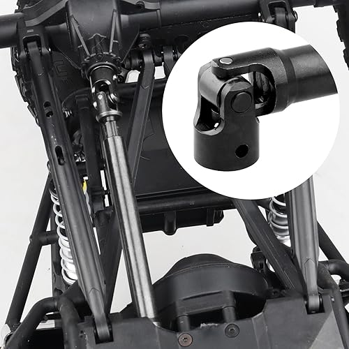 Miniatura 6 de Eje de transmisión universal de acero estriado, eje de transmisión CVD, escala 110, reemplazo de actualizaciones de automóvil RC Crawler para