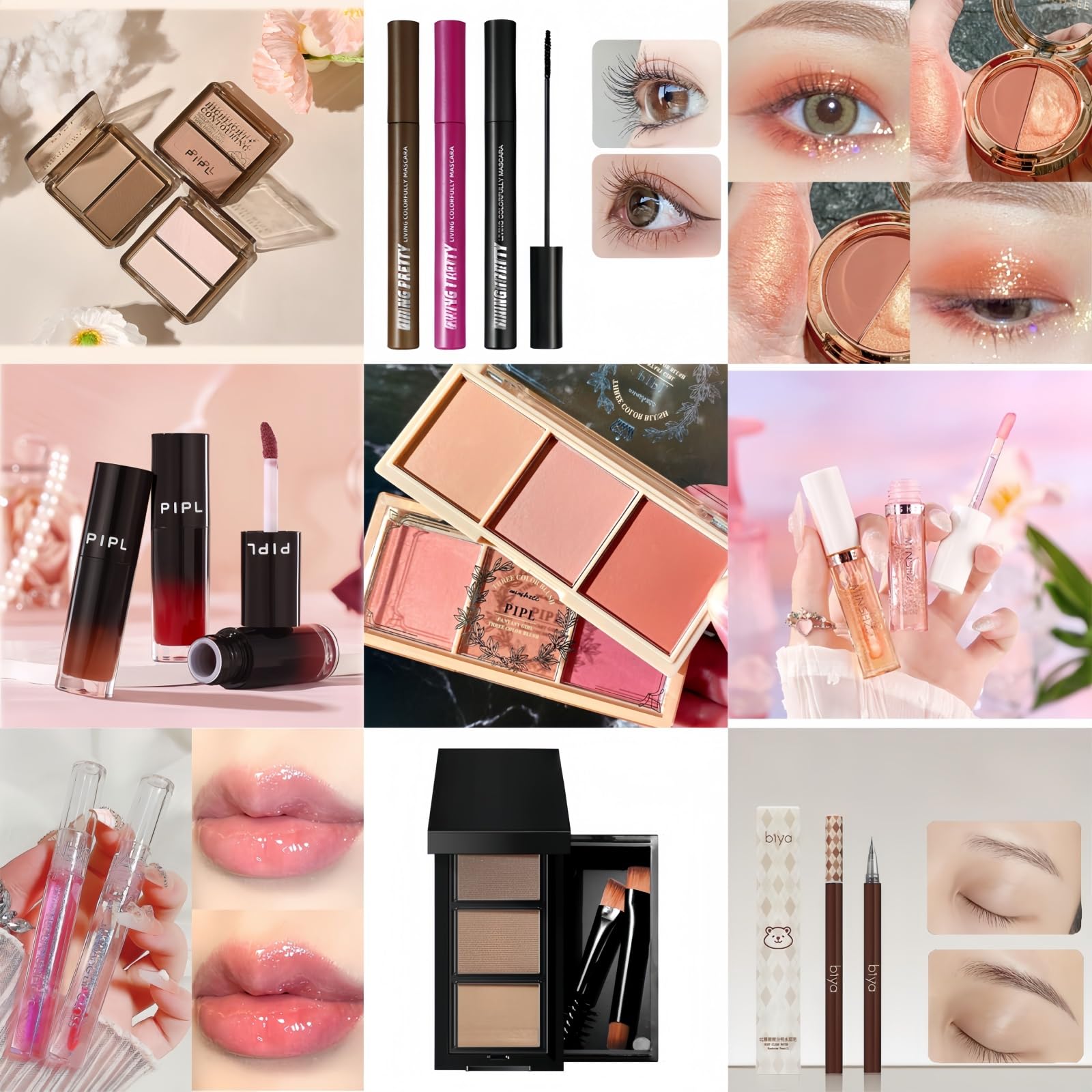 Amazon | PIPL コスメ福袋 化粧品福袋 6点 12点 18点 コスメ セット