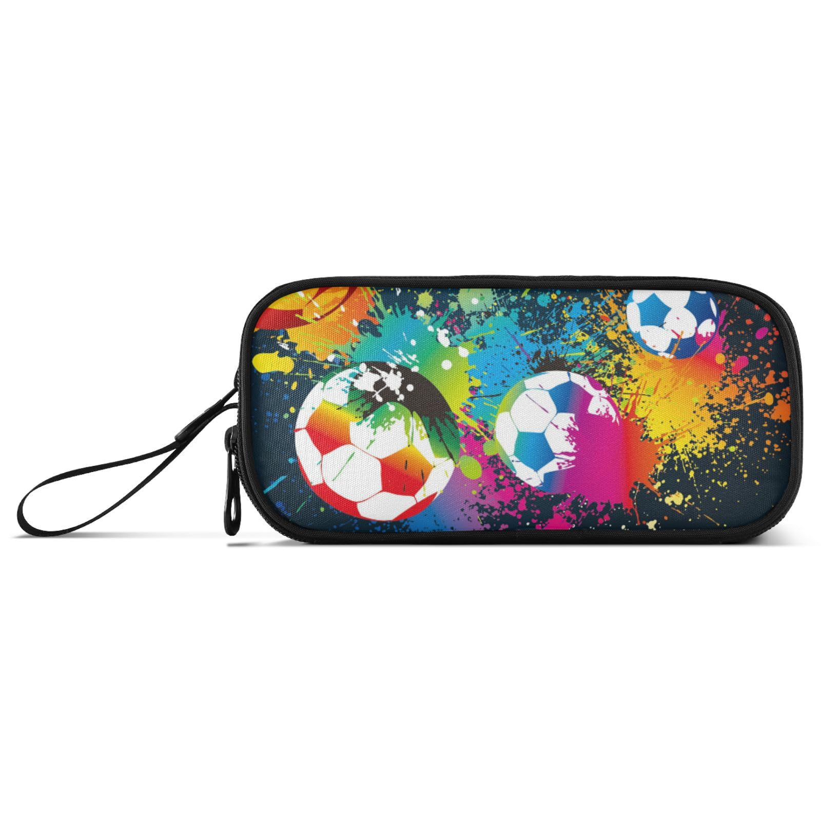Large Pencil Case, Big Capacity Pencil Bag Pen Pouch Holder 3 Compartments