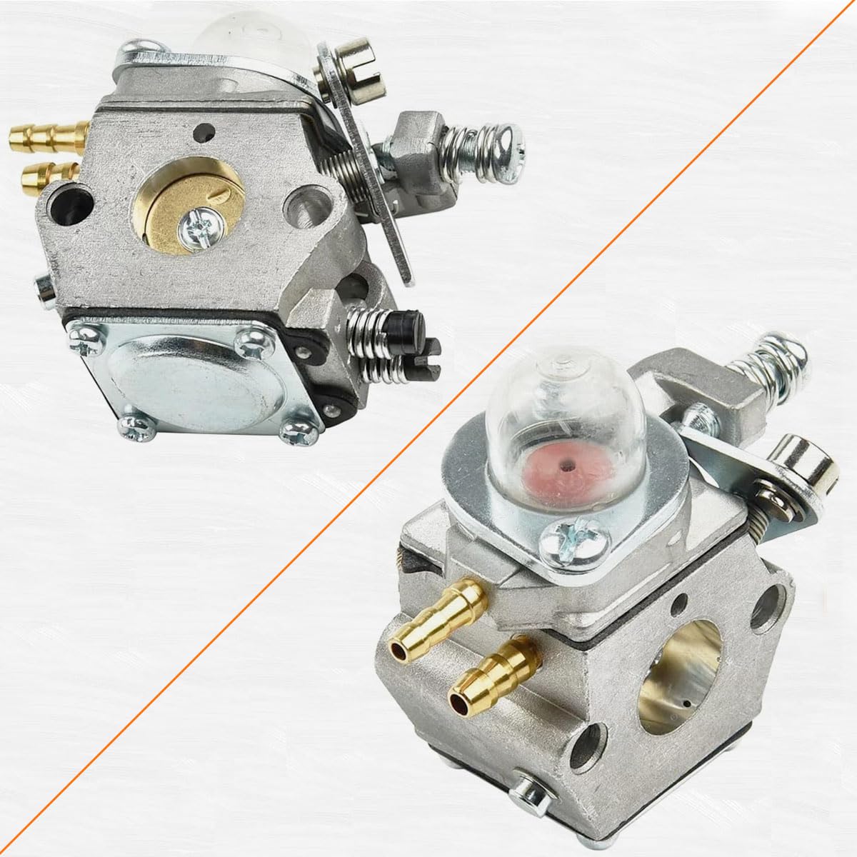 ZAMDOE Kit carburatore sostitutivo per Walbro WT460 WT-460 per EFCO 8300 8350 8355 8400 8405 8420 8425 8510 8515 8365 Decespugliatore, per Oleo Mac 433 435 440 727 730 733 per Emak 23 18690R