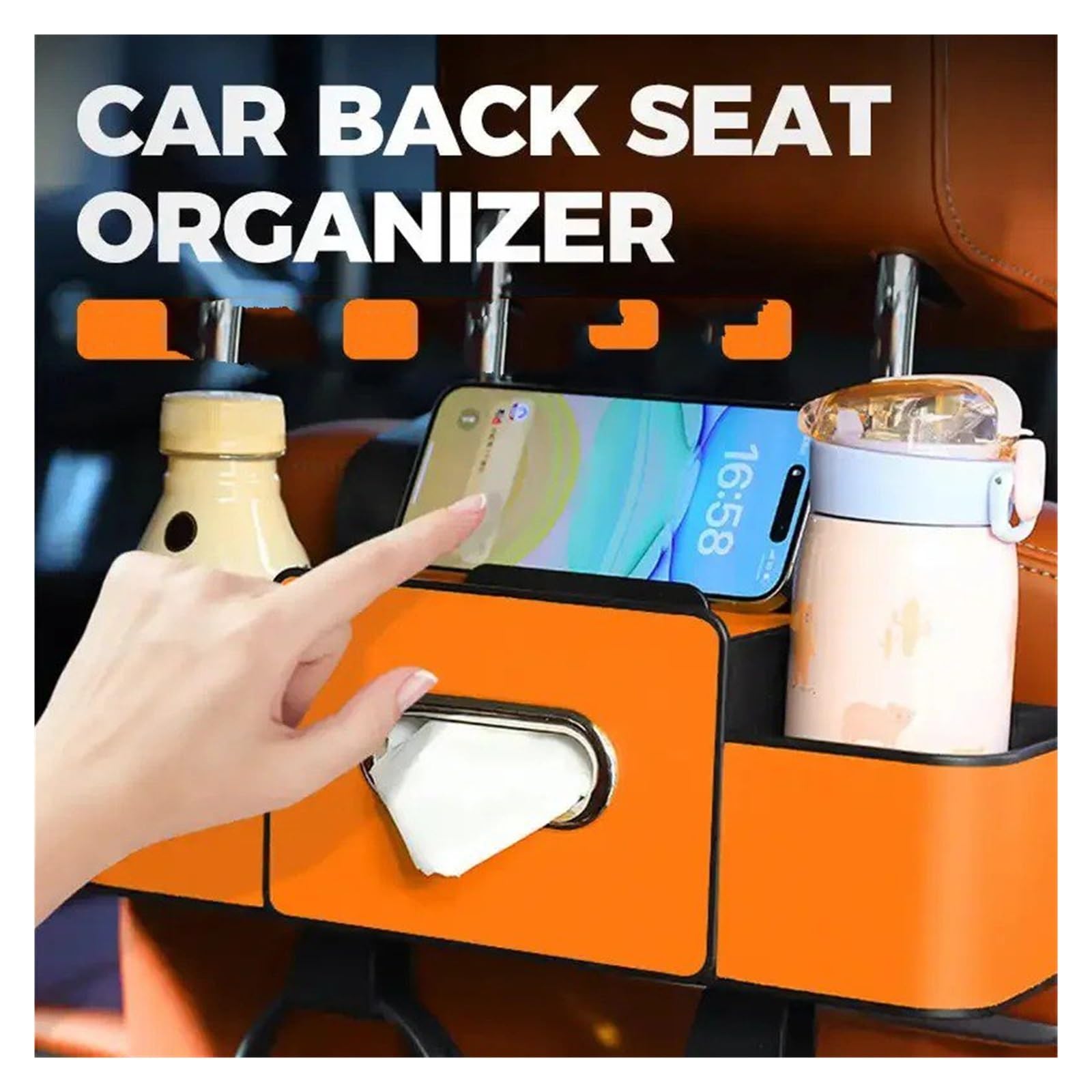 Rücksitz Organizer Auto Auto-Multifunktionssitzlehne