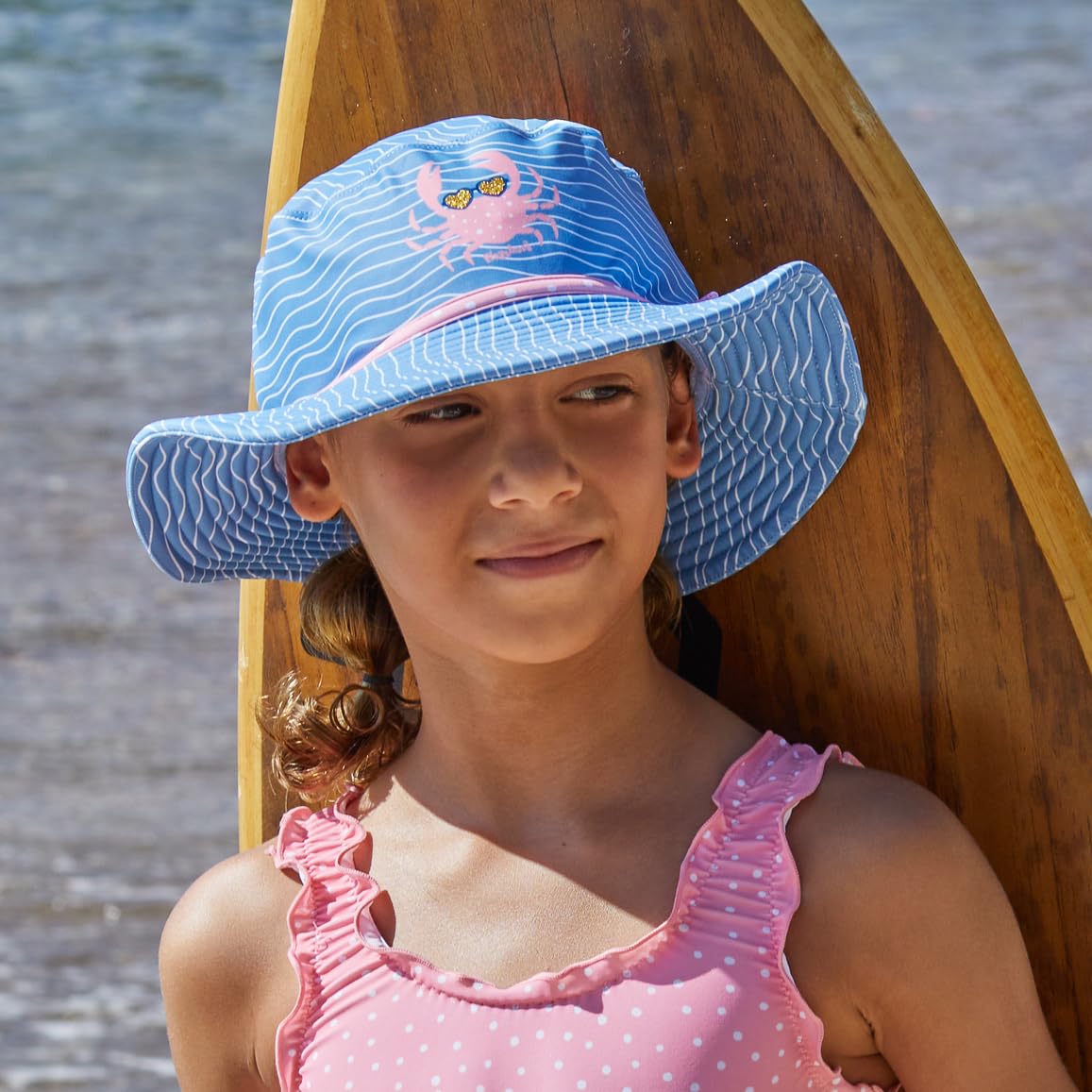 Playshoes Mädchen Uv-schutz Sonnenhut Bademütze Kopfbedeckung