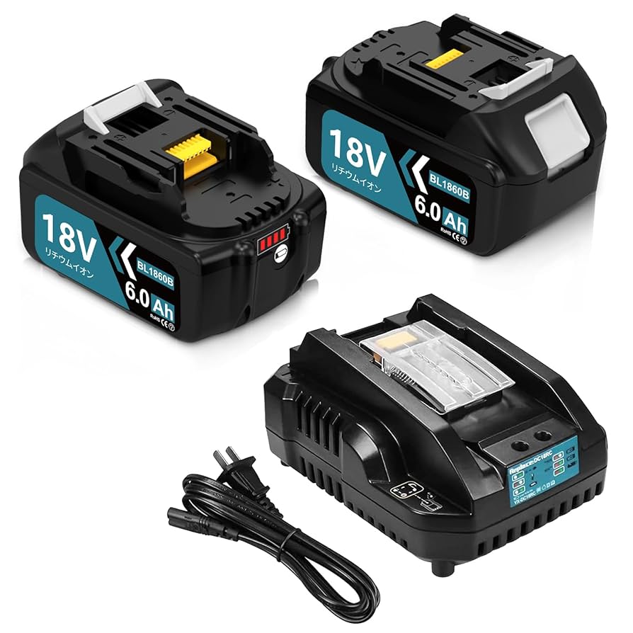 Makita - BL1860B 8セット Longsafe マキタ 互換品 makita 充電式 ブロワー + 18V BL1860B