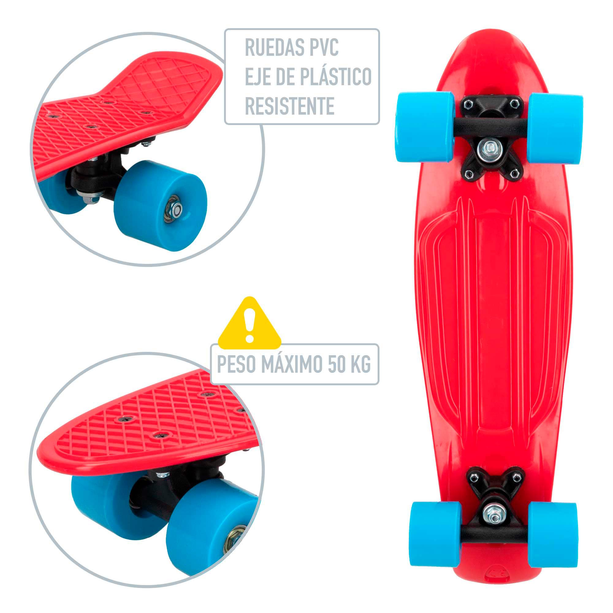 ColorBaby – Skateboard Rosso