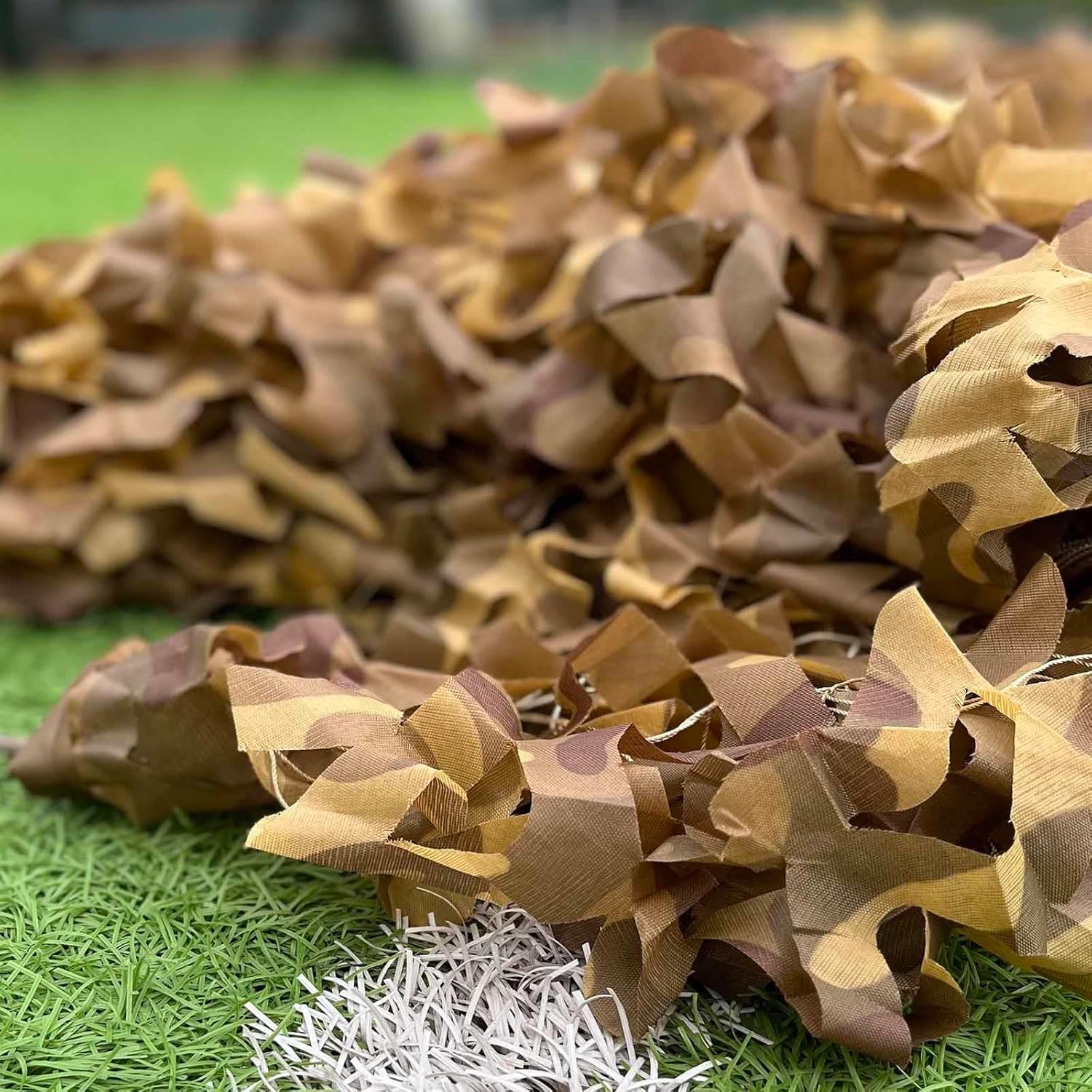 Camouflage net,Lightweight Camo Netting,car Sunshade Covers,Double Layer,Breathable,2m 3m 4m 5m,Patio Sunscreen Nets,Military net,Desert Camouflage Netting,Desert-2x11m(6.6 * 36.1ft)