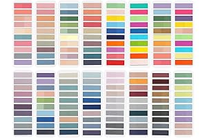 ELII 3200pcs Transparent Writable Book Annotation Tabs