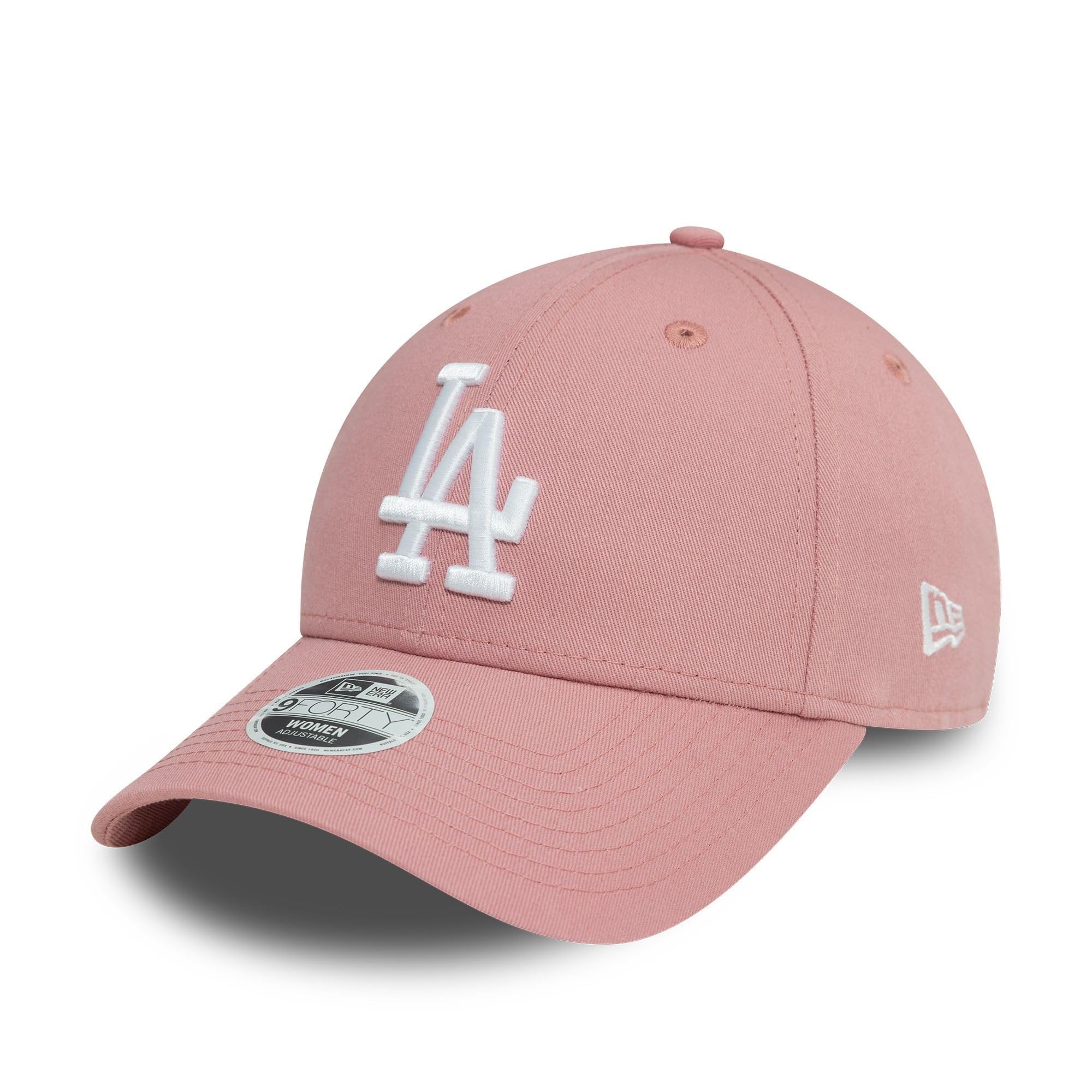 New Era Los Angeles Dodgers Cap for Fans Woman Girl Accessory Adjustable Closure Club Logo MLB Pink โ image 1