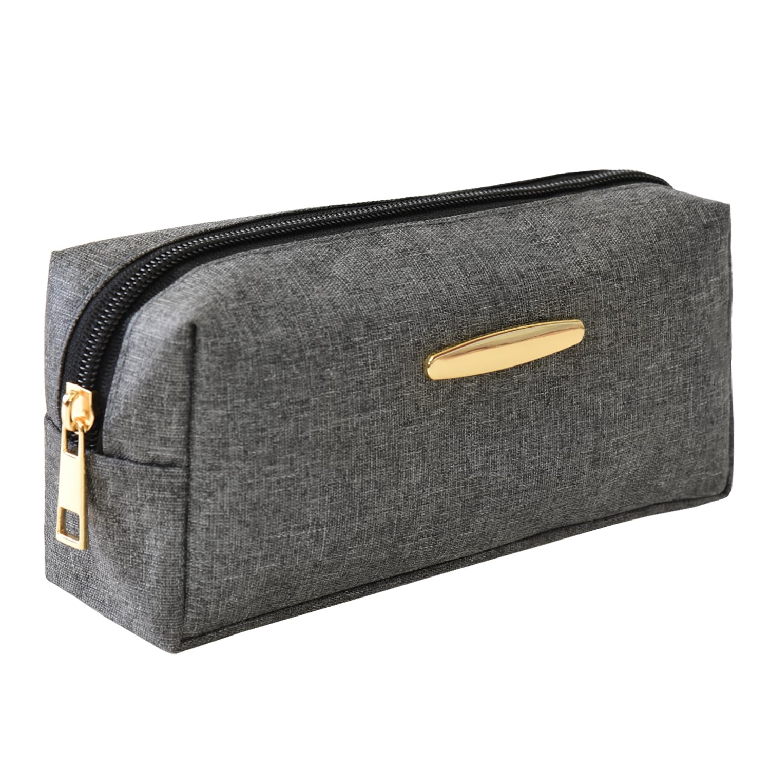 AQBAH Polyester Accessories Pouch For Stationary & Cosmetics, High Capacity Pencil Bag, Large Pencil Case, Pen & Pencil Case For School, College And Office (Light Grey) (B0D37N6ZZB) Amazon Price History, Amazon Price Tracker