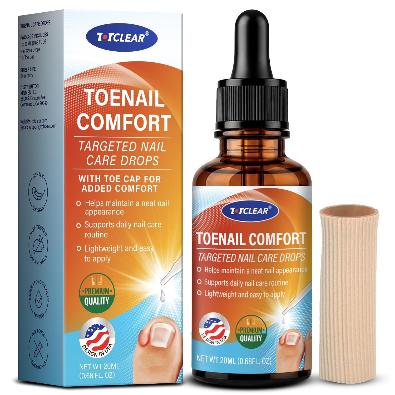 Ingrown Toenail Relief: Ingrown Toenail Drops for Men Women - Ingrown Toenail Tools - Outgrow for Ingrown Toenails - Big Toe Ingrown Nail Care - Effective Solution for Ingrown Toenails - 0.67 OZ 0.67 Fl Oz (Pack of 1)
