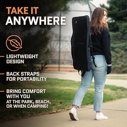 Miniatura 3 de Asientos de estadio con calefacción para gradas con respaldo de espuma viscoelástica  Batería USB incluida  3 niveles de calor mejorados  Silla