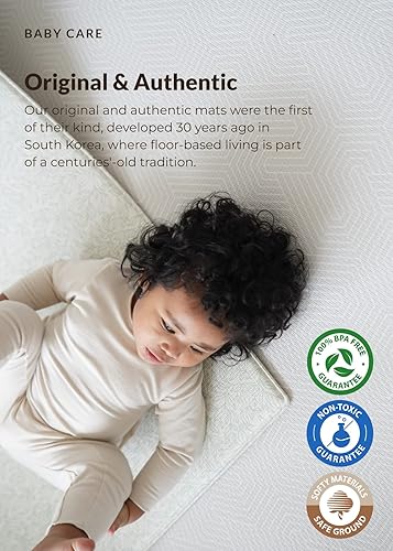 Vista 104 de Baby Care - Alfombra de juego (grande, diseño juguetón, Pinko & Friend) de 82 x 55 pulgadas, original de una pieza, reversible, enrollable, Juguetón