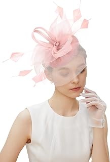 Amazon.com: pink fascinator