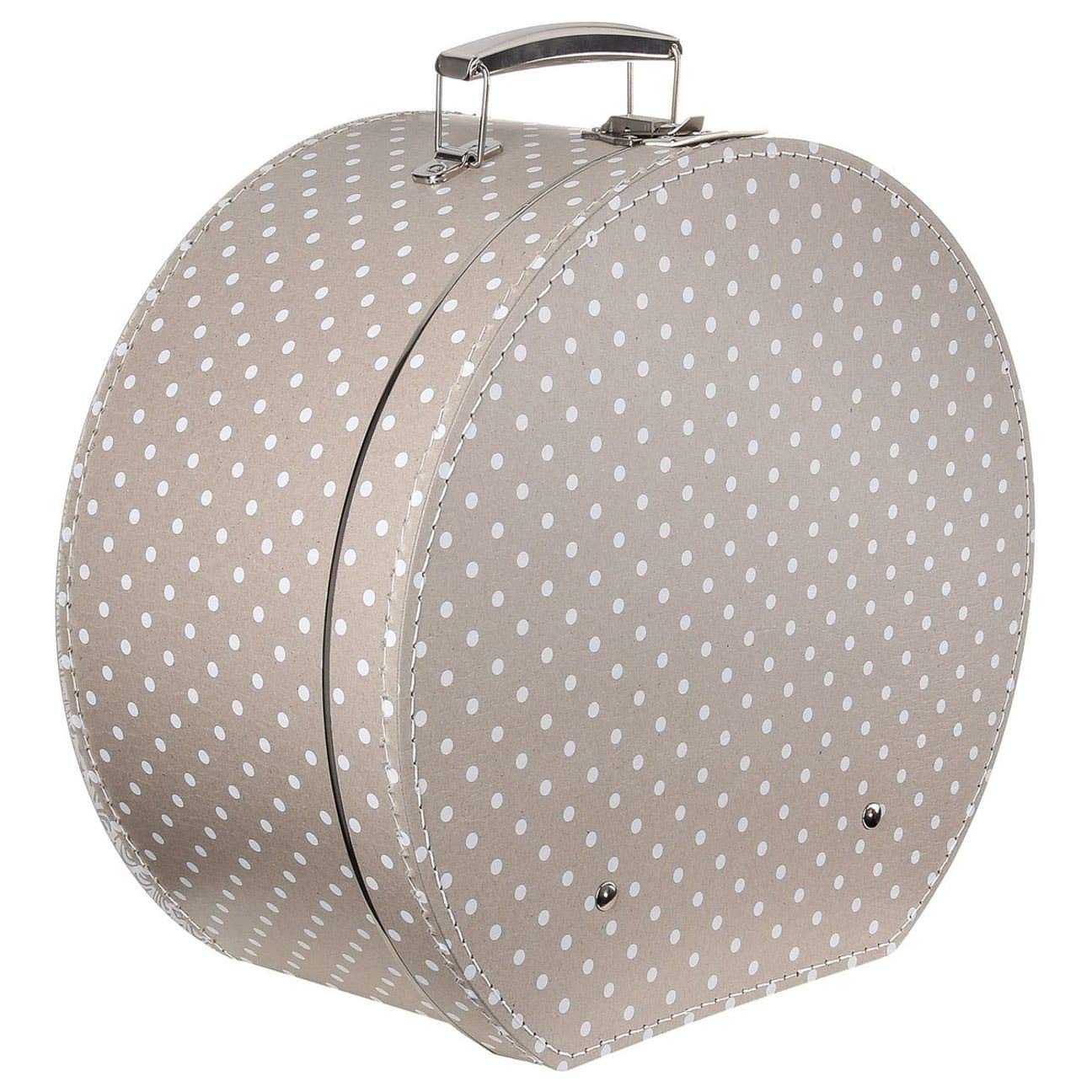 Lierys Hat Box Accessories Storage Hatbox Style Suitable for All Seasons Beige