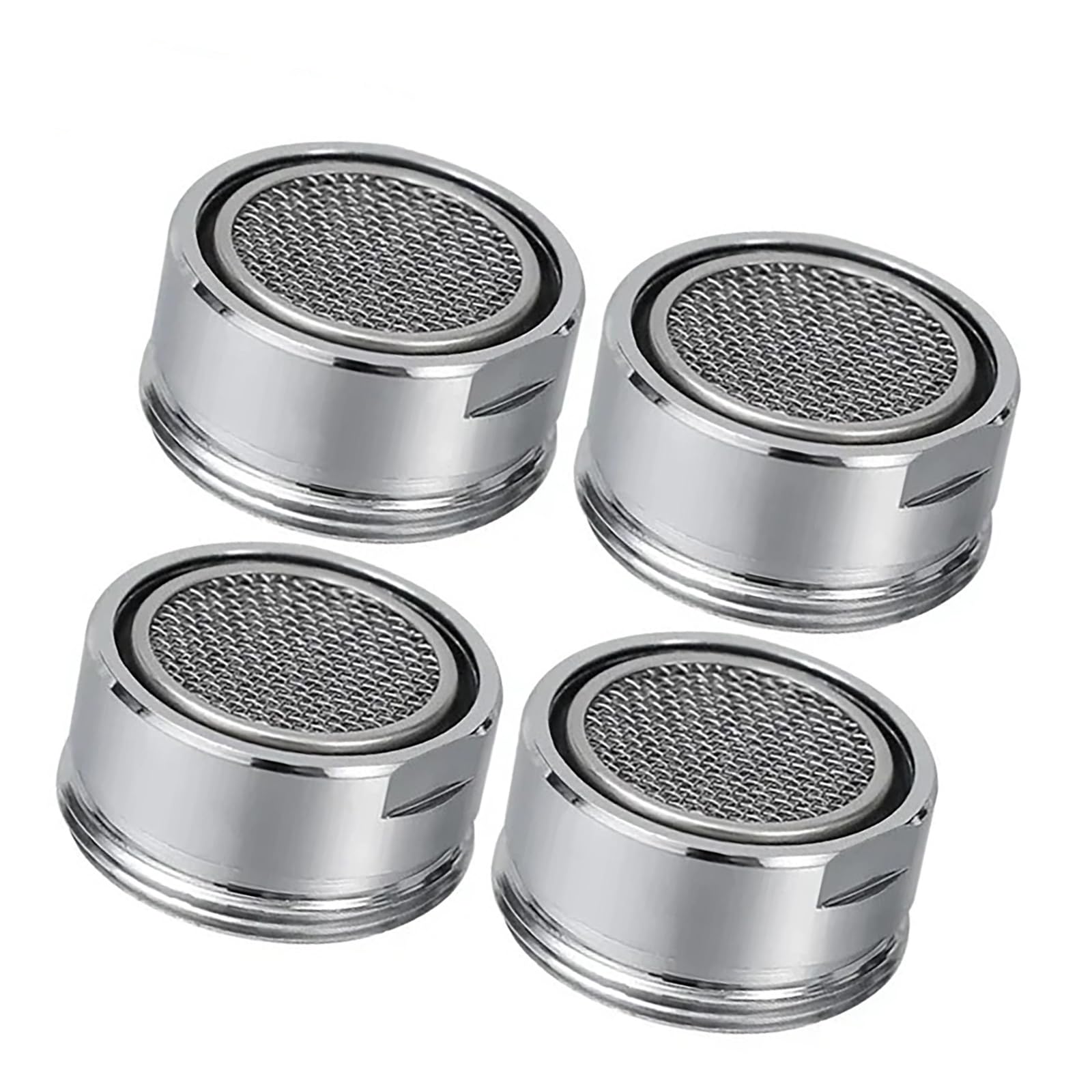 Sturdy 24mm Thread Brass Faucet Aerator with Replaceable Filter Bathroom Accessory for Water Efficiency Daily Use Brass Aerator