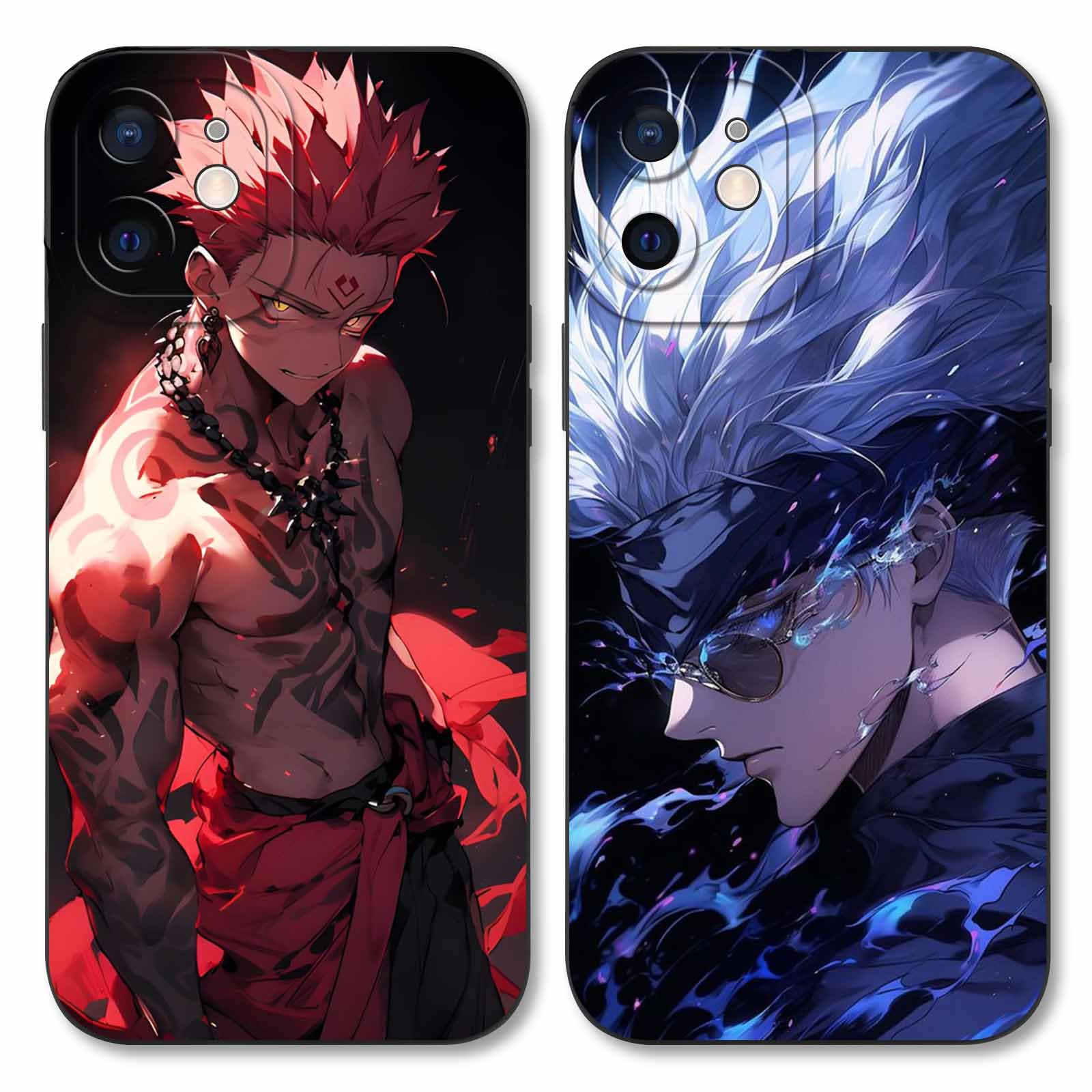 LYUBFDC 2 Confezioni Anime Custodia per iPhone 16 6.1, Manga