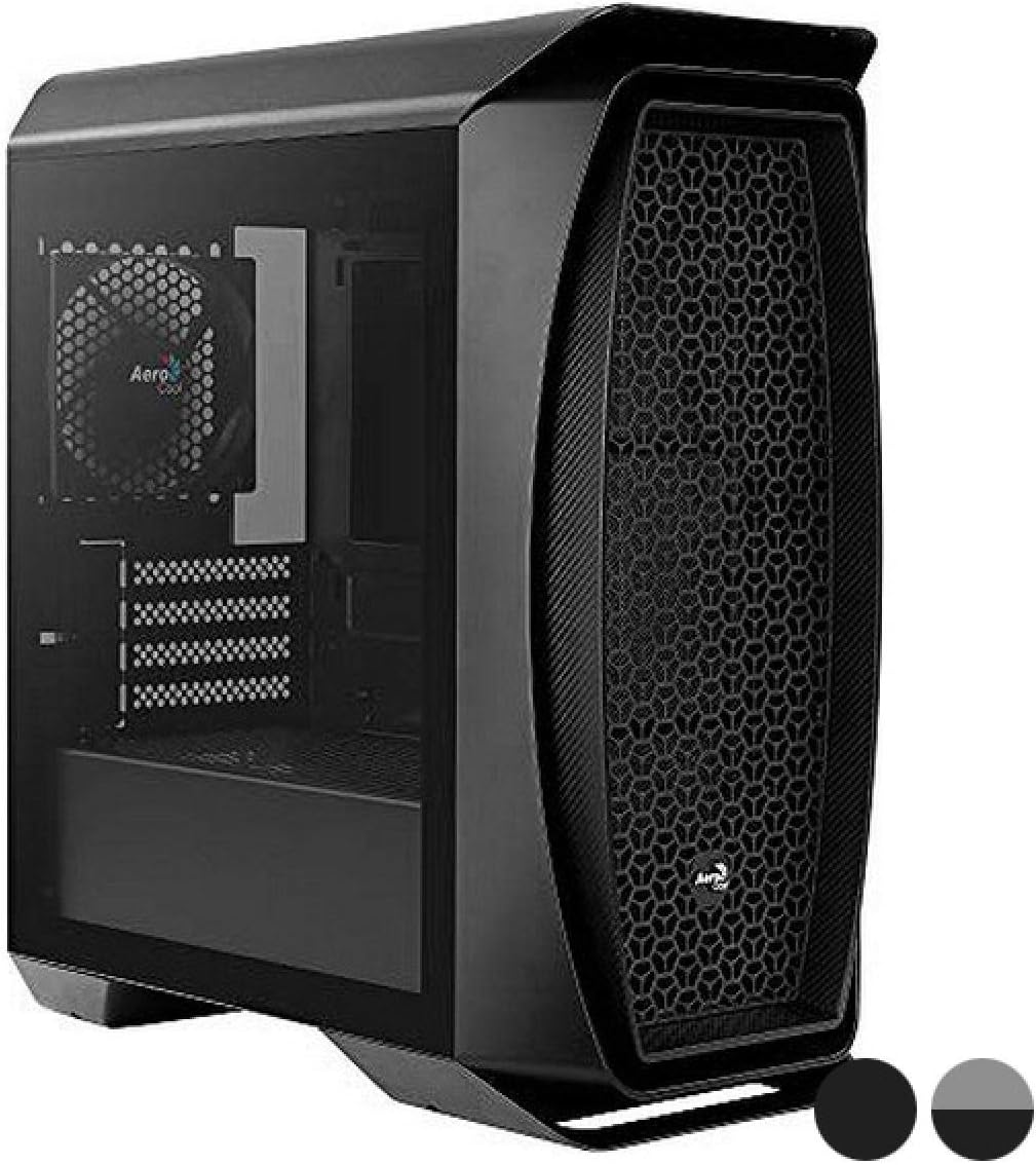 Aerocool AEROONEMINI, PC Micro ATX Case, Front and Side Panels, White