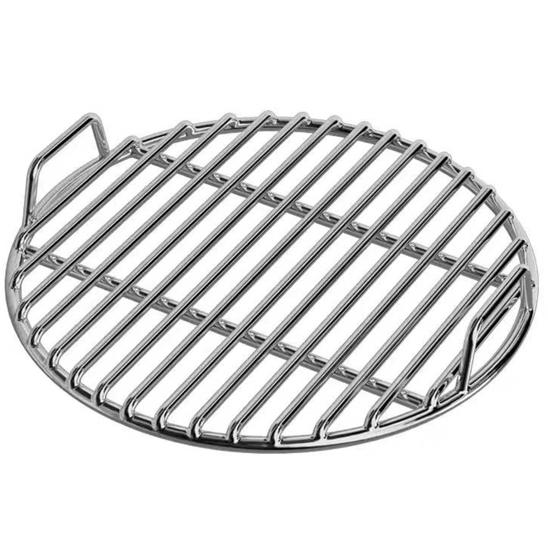 Grille de barbecue ronde pour fumoir à charbon et pique-nique en acier inox