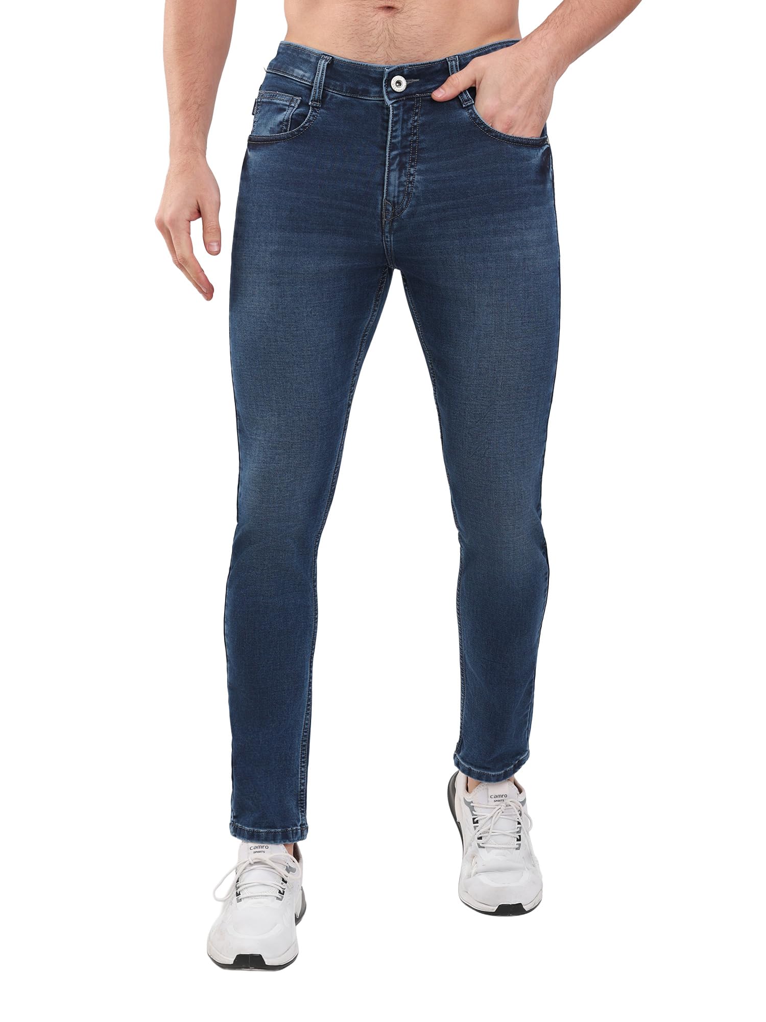 sparky Men's Blue Narrow Fit Jeans | Stretch Denim-picture-50