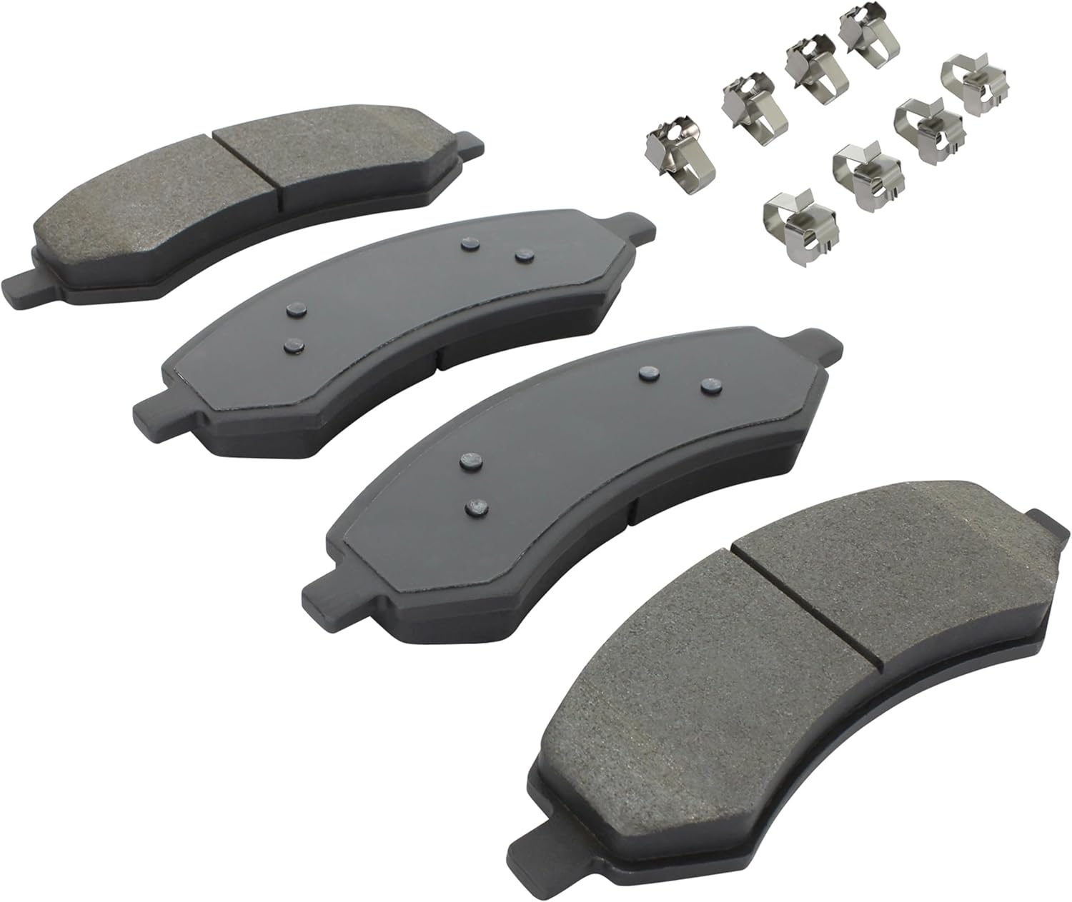 QUALITY-BUILT Front Semi-Metallic Brake Pads, Black Series 1003-1084M, Compatible with 2005-2024 Chrysler/Dodge/Jeep/Mitsubishi/Ram (1500,1500 Classic,Aspen,Dakota,Durango,Raider,Ram 1500,Wrangler)