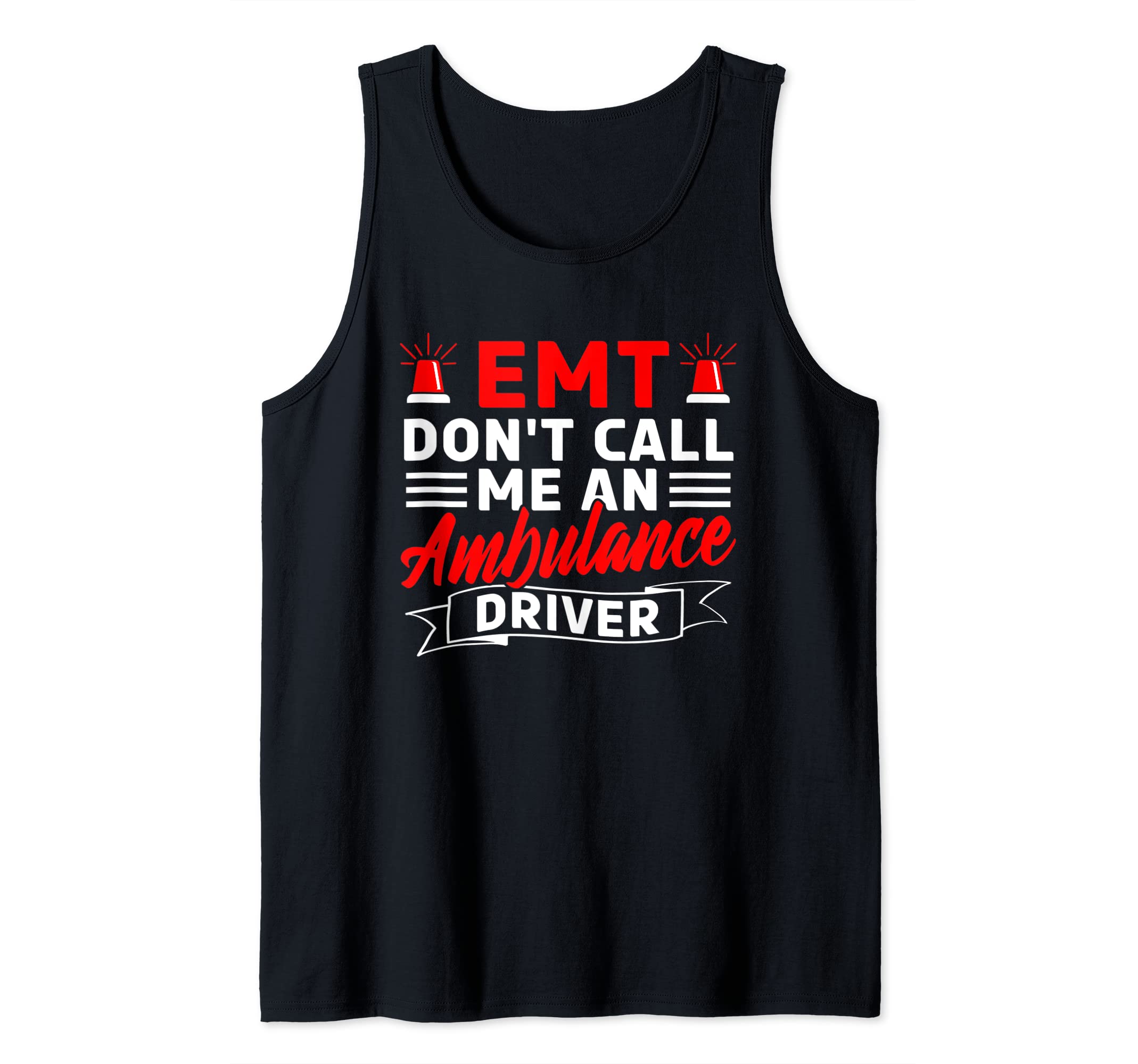 EMT Supplies Apparel Paramedic EMS Ambulance Accessories Tank Top