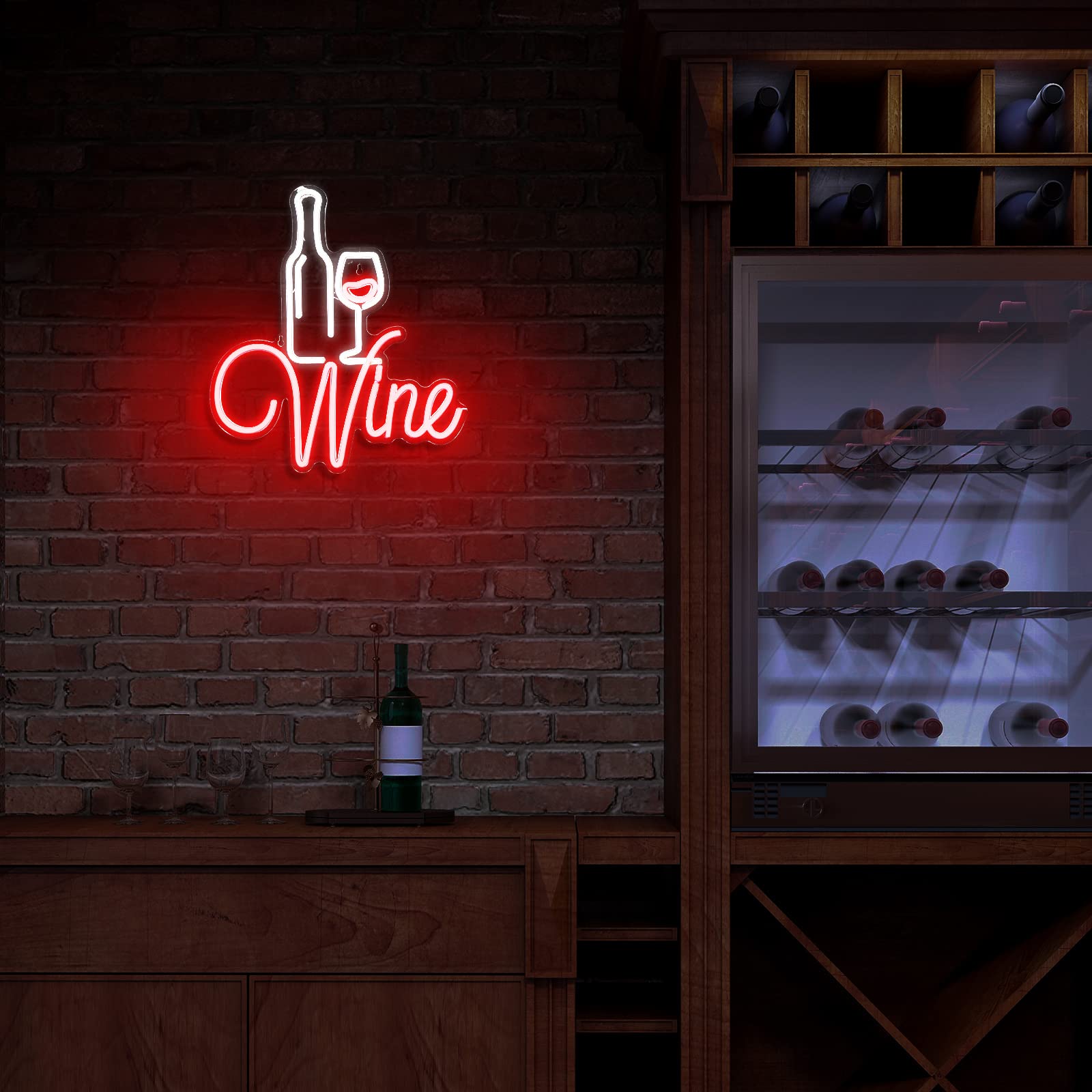 ネオンサイン『ワイン』NEON SIGN オーダーメイド娯楽場所等 インテリア Amazon | ネオンサイン Bud Light Plane NEON SIGN ゲーム