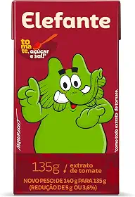 EXTRATO TOMATE ELEFANTE TRAD 135g