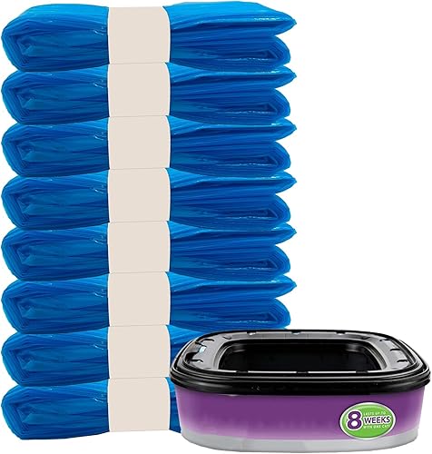 Bolsa de repuesto de arena para gatos compatible con el cartucho de repuesto de arena Genie desechable, cartucho de repuesto original no incluido,