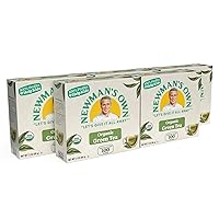 Vista 1 de Newman's Own Organics Green Tea, 100 Individually Wrapped Tea Bags, 100 Count (Pack of 5)