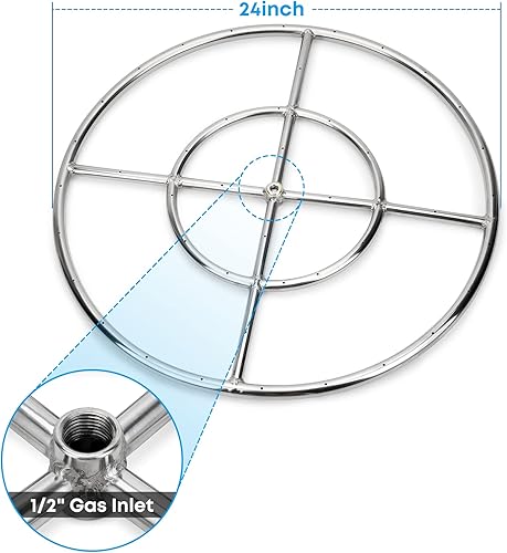 Miniatura 2 de Kit de instalación de anillo para fogatas, de Stanbroil