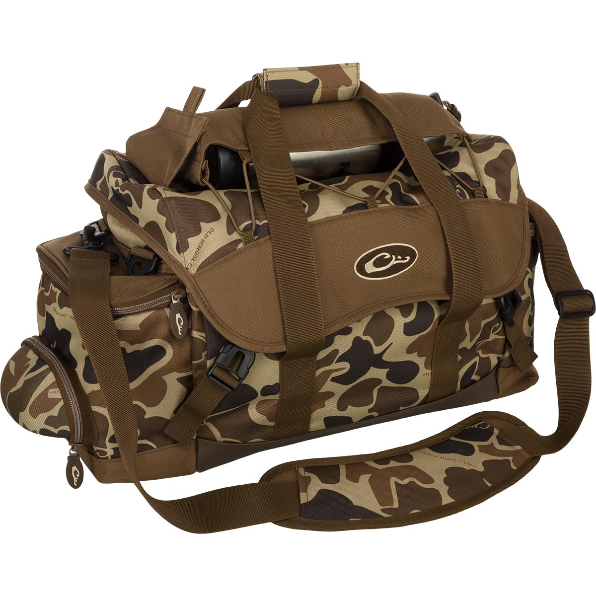 Drake Waterfowl Camo Blind Bag (Old School, Large)