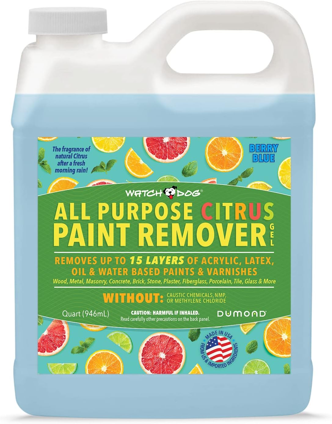 Watch Dog All Purpose Citrus Paint Remover Berry Blue