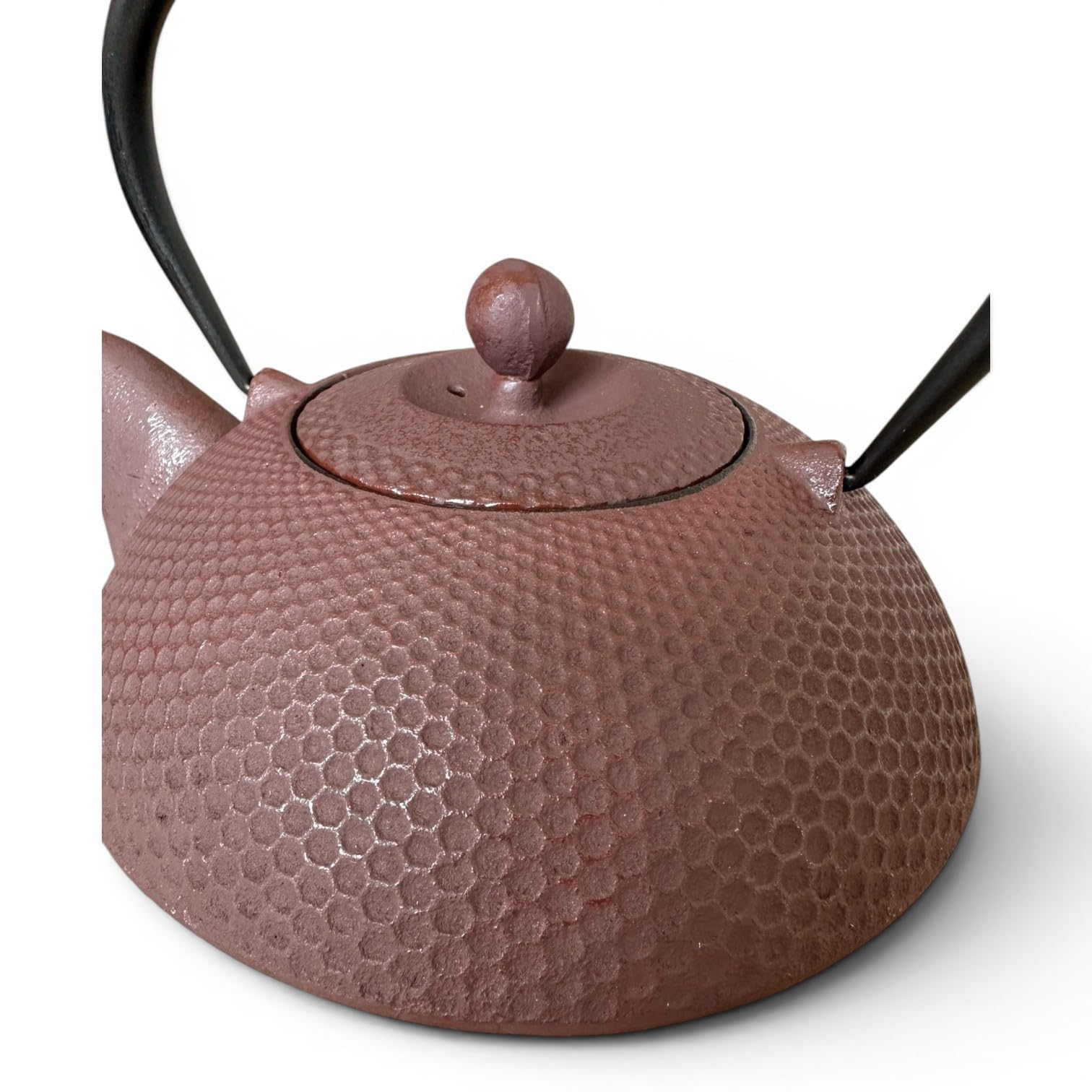 SO SKIN IDASY Théière en fonte japonaise marron 800 ml avec filtre inox, intérieur émaillé, garde la chaleur, design zen élégant, idée cadeau