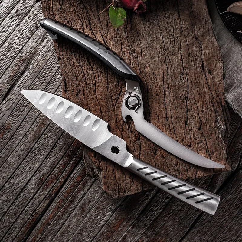Kitchen Scissors Multifunctional Knives Detachable Stainless Steel Shears Cooking Chicken Bones Strong Knife