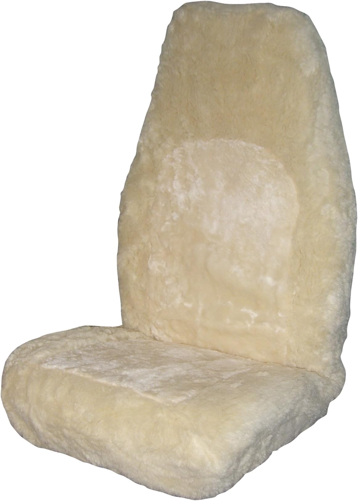 Allison 67-6796TAN Tan Genuine Sheepskin Universal Bucket Seat Cover - Pack of 1