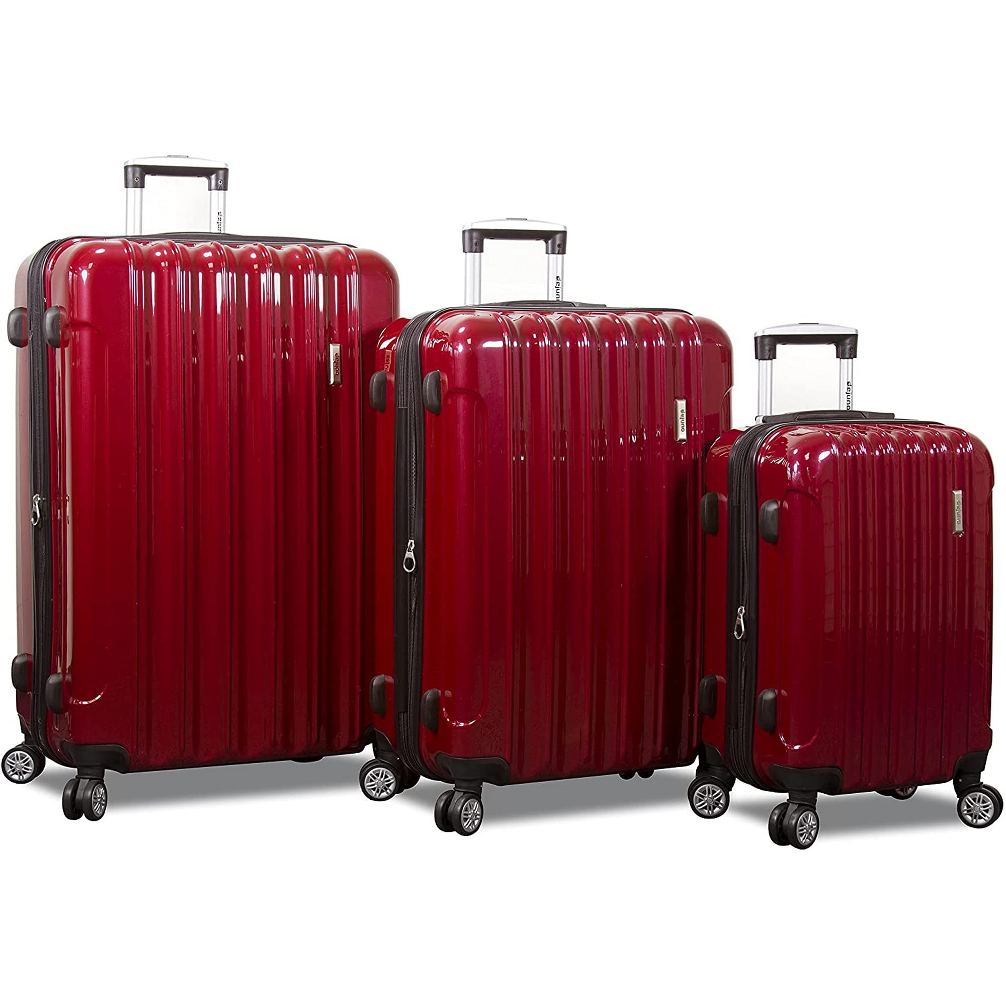 Buy Dejuno Titan Jumbo Hardside 3pc Spinner Luggage Set with TSA Lock