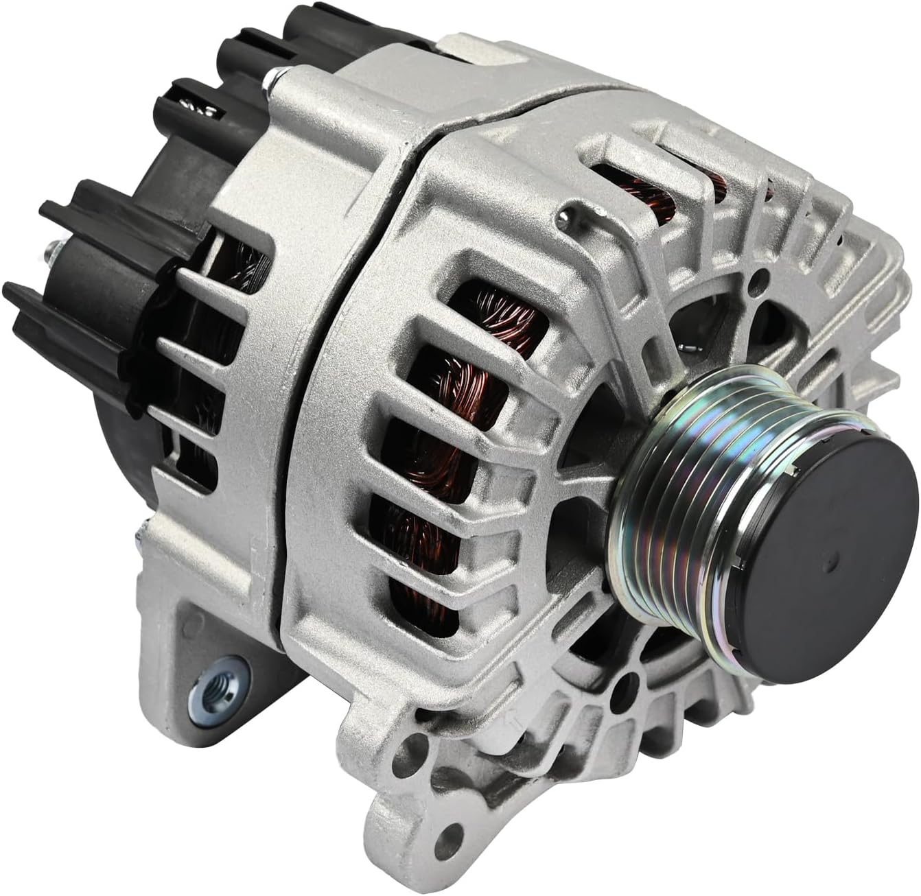 12V 220A Alternator 059903019F Compatible with Audi Q7 3.0L V6 2013 2014 2015 Diesel TDI Premium, Prestige