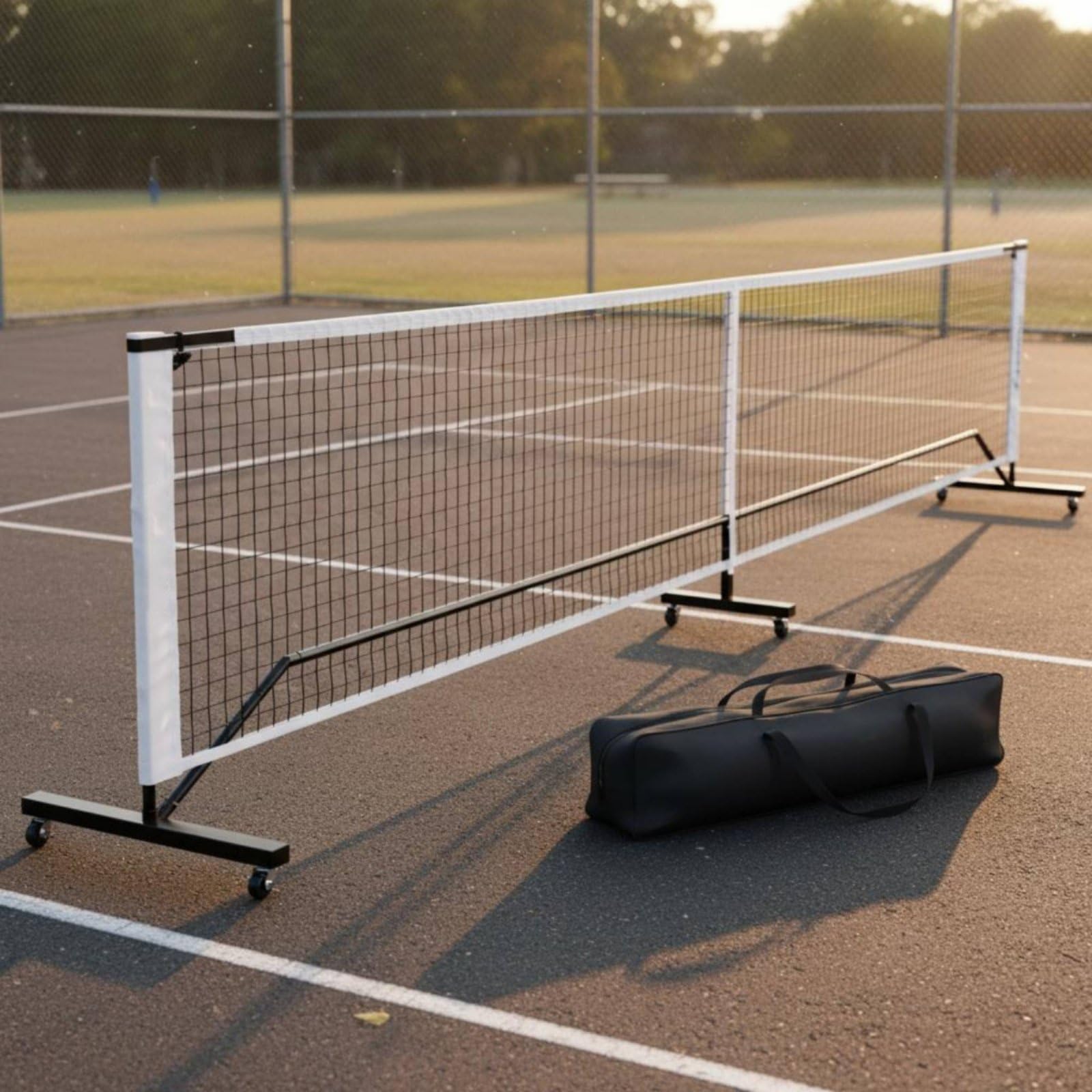 Rete da Pickleball Portatile Rete Allenamento Rete Pratica Rete Smontabile con Modulare E Stabilità Elevata Materiale