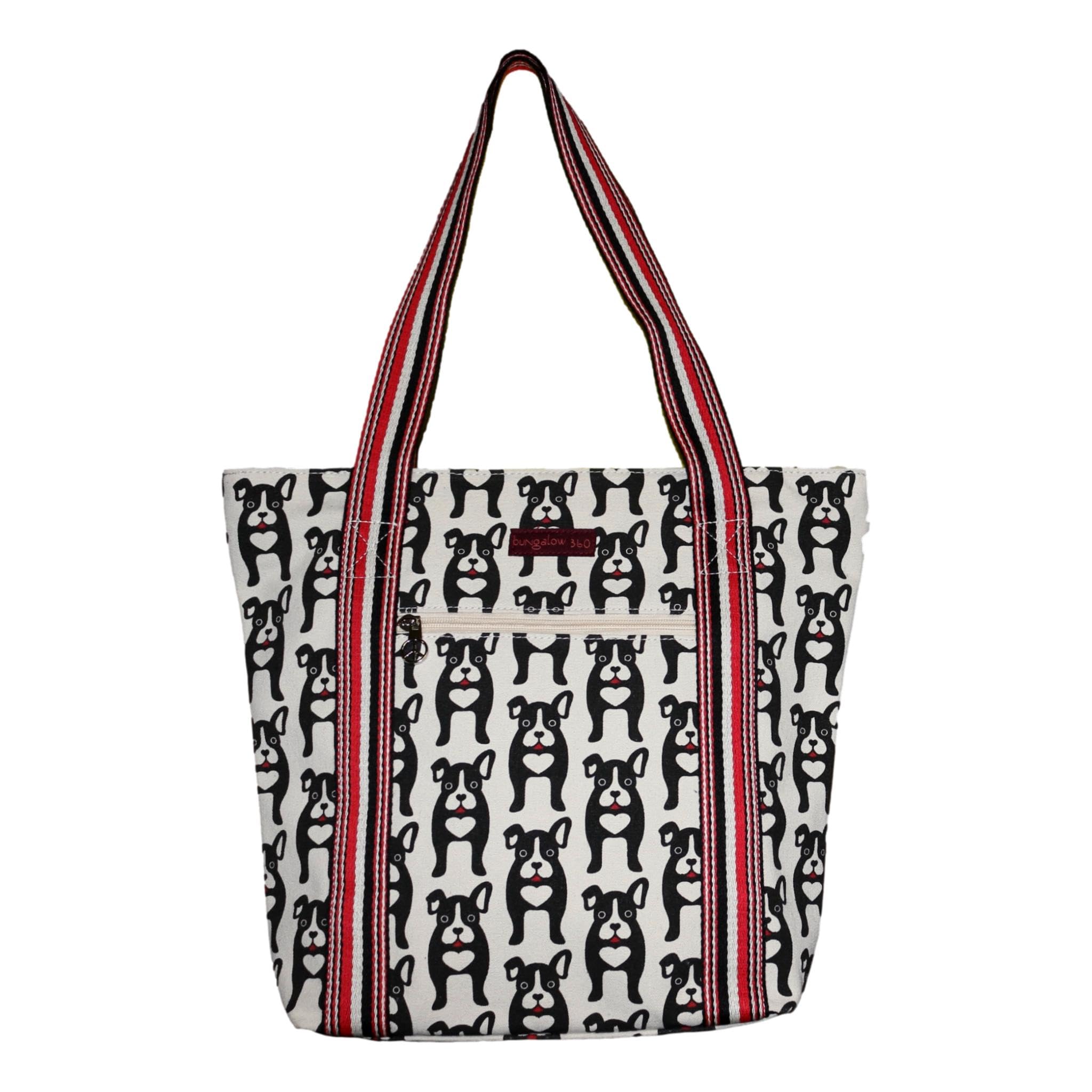 bungalow 360 Vegan Striped Tote Bag
