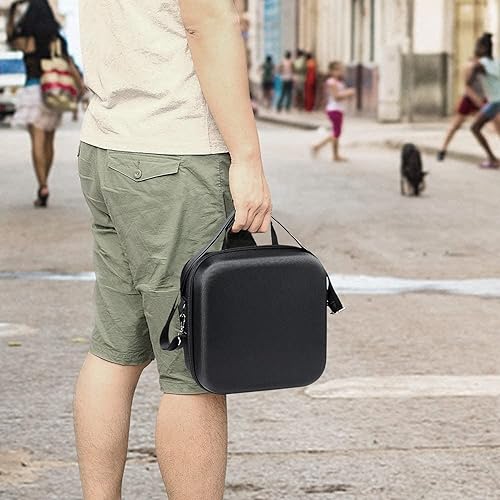 Miniatura 8 de [Funda de respirador facial] Funda protectora rígida de viaje para 3M completa Facepiece reutilizable 6700 6800 6900 [Negro]