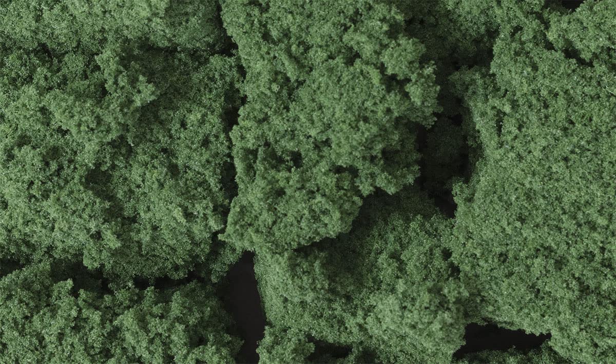 Woodland Scenics FC59 Foliage Material Bushes Dark Green Clump Foliage Approx. 115 g Dark Green - Image 3