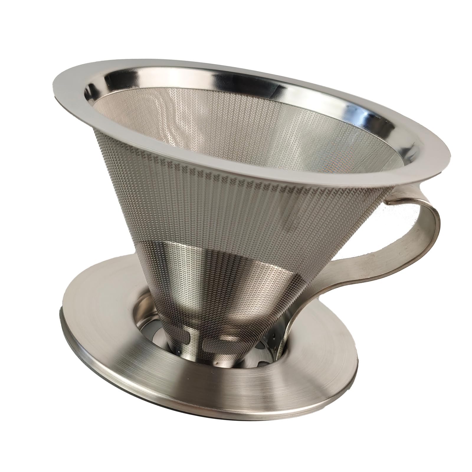 Kalttoy Multifuntional Coffee Dripper Flat Bottom Coffee Dripper Pouring Over Filter Filter Cup Accessories Strainer