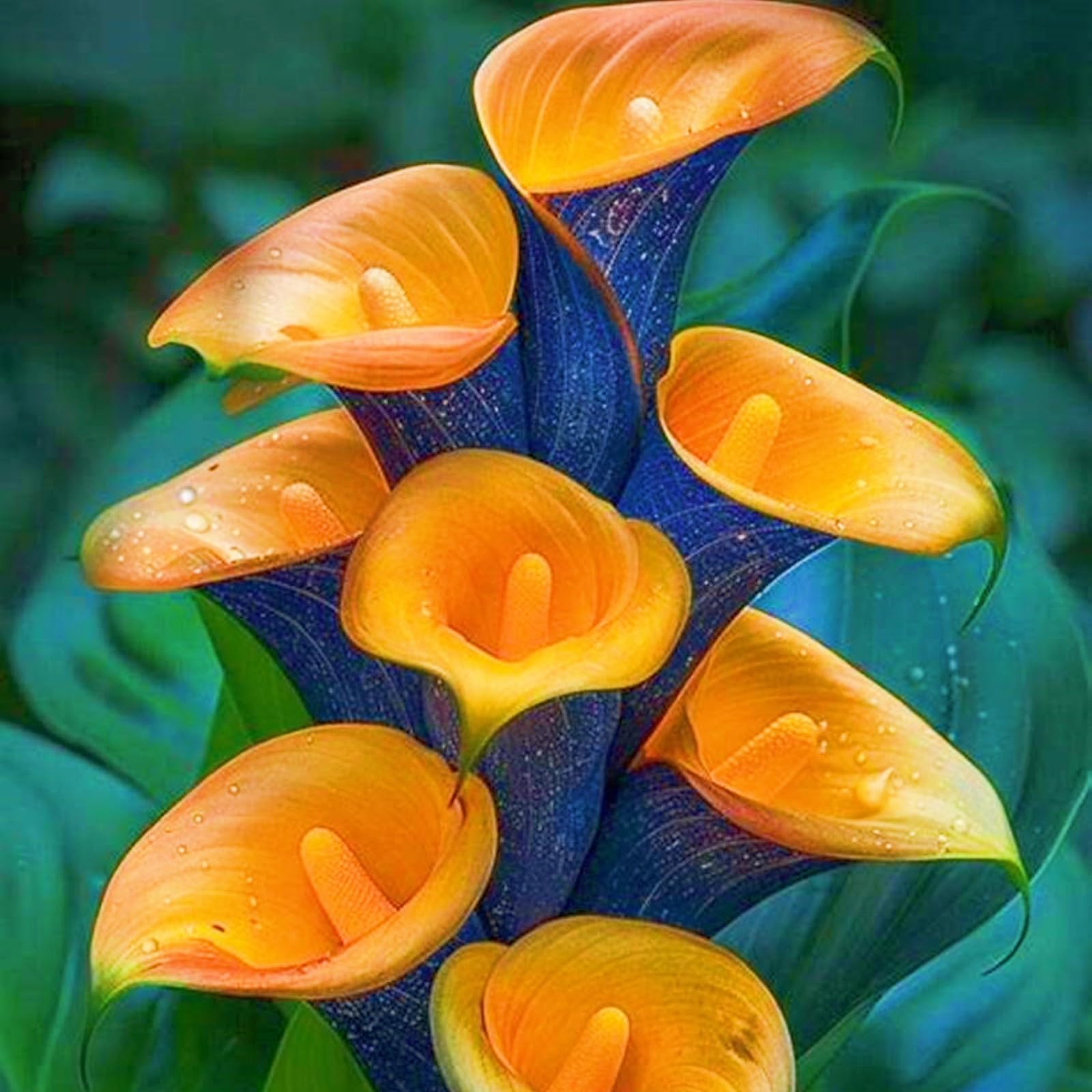 Rich in Color Calla Lily Plants Bloom Year After Year Wedding Flowers/Garden Flowers/Plant Bulbs-4bulbs-b