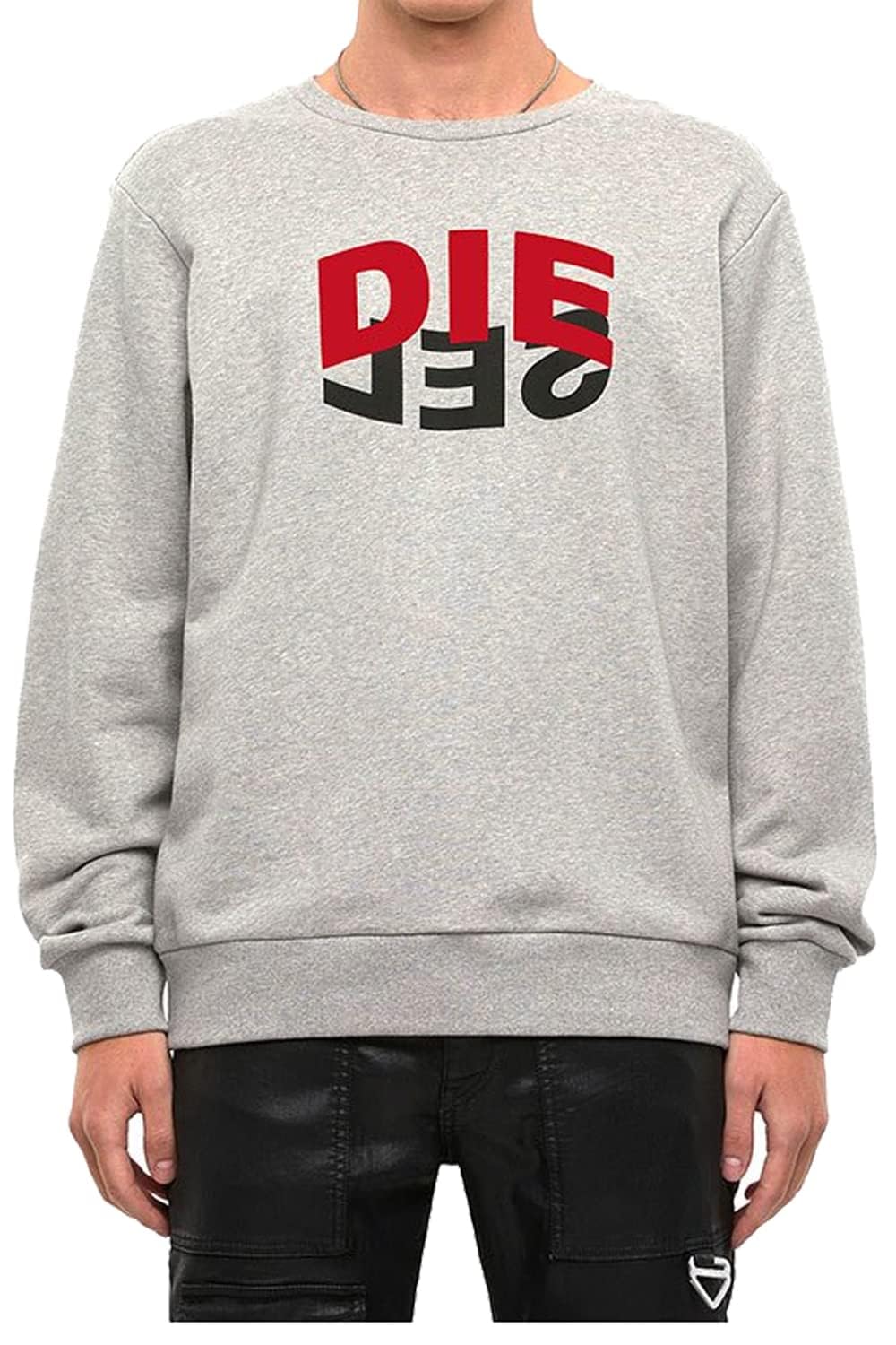 Diesel, S-Sudadera S-Girk N80, Negro, DSL_A00809 0IAJH 9XX